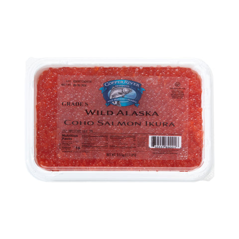 Wild Alaska Coho Salmon Ikura Copper River
