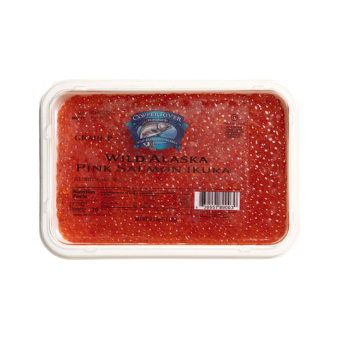 Wild Alaska Pink Salmon Ikura Copper River 17.6 oz