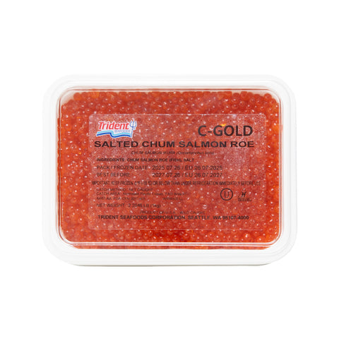 Wild Alaska Salted Chum Salmon Roe Trident C-Gold 35.2 oz